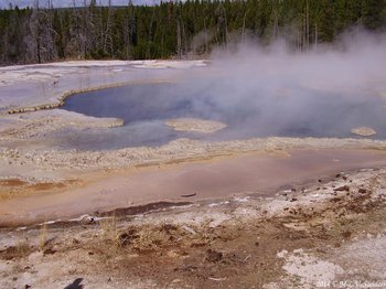 The Solitary Geyser, Yellowstone