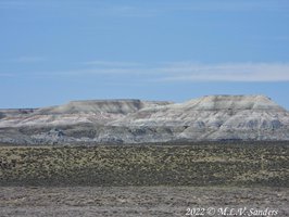 Interesting rock formations to the south of Ross Ridge