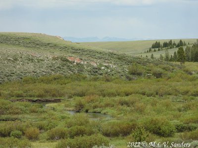 North Cottonwood Creek and the Wind River Range